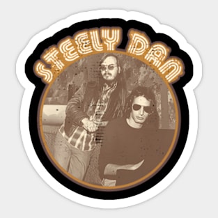 Sepia Sly Dan Sticker